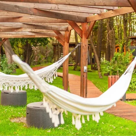 Lodge Baltic Park - Wypoczynkowy W Harmonii Z Natura - Komfortowy Z 2 Sypialniami - Grzany Basen- Atrakcje Dla Dzieci Mini Zoo Z Alpakami Niechorze