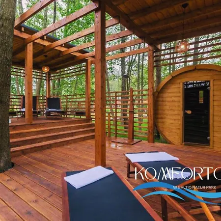 Lodge Baltic Park - Wypoczynkowy W Harmonii Z Natura - Komfortowy Z 2 Sypialniami - Grzany Basen- Atrakcje Dla Dzieci Mini Zoo Z Alpakami Niechorze
